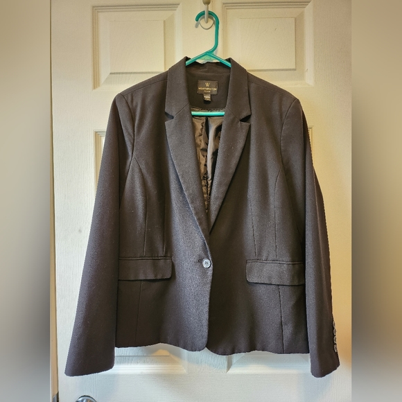 Black Suit Jacket Worthington - Picture 1 of 6